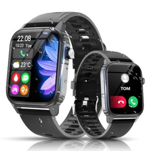 1 83 smart watch answer make calls fitness watch with ai control call text android smart watch for iphone compatible full touch smartwatch for women men heart rate sleep monitor watch1 pcs 6395d100ec788