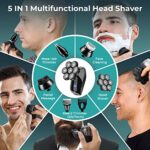 7D Head Shaver, KENSEN 5 in 1 Bald Head Shavers for Men, USB Rechargeable LED Display Electric Razor, Waterproof Wet/Dry Mens Grooming Kit with Beard Clippers Nose Trimmer_639c8323cb972.jpeg