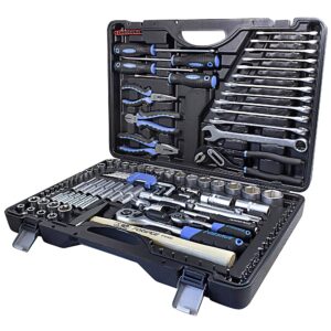 forsage tools set box for car mechanics 122 pcs 1 2 1 4 hand tool socket wrench ratchet screwdriver kit in case organiser for garage and service stations 639cfc4c4dda0