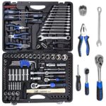 Forsage – Tools Set Box for Car Mechanics 122 pcs, 1/2, 1/4 Hand Tool Socket Wrench Ratchet Screwdriver Kit in Case Organiser for Garage and Service Stations_639cfc6f331c4.jpeg