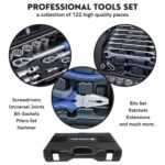 Forsage – Tools Set Box for Car Mechanics 122 pcs, 1/2, 1/4 Hand Tool Socket Wrench Ratchet Screwdriver Kit in Case Organiser for Garage and Service Stations_639cfc7069969.jpeg