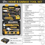 Hi-Spec Home & Garage Tool Set, Hand Tool Kit, 57 Pieces DIY Tools for Home and Office, Professional Toolset, DT30129Y, 2 Years Warranty_639caffcb1fd9.jpeg