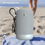 LYLYMYKHH Bluetooth Speaker Outdoor Portable Waterproof Speaker Powerful Sound and Deep Bass(White)_6398f6bbd761d.jpeg