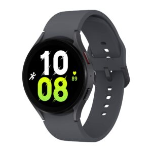 samsung galaxy watch5 smart watch health monitoring fitness tracker long lasting battery bluetooth 40mm graphite uae version 6395cfab9bc1d