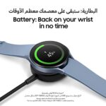 Samsung Galaxy Watch5 Smart Watch, Health Monitoring, Fitness Tracker, Long Lasting Battery, Bluetooth, 40mm, Graphite (UAE Version)_6395cfd83467a.jpeg
