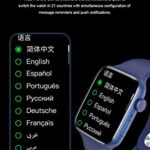 Smartwatch Gatpro Bounce Watch iPhone & Android Compatible 1.57 Inch, WeChat Payment, New Upgraded, Smart Watch for Men Women, Fitness Tracker & Customizable Dials – Blue_6395d0575004d.jpeg