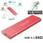 10TB Portable SSD External Solid Hard Drive,External Hard Drives, Computer Backup Disk Drive Speed USB 3.0 to Type C for PC Desktops Laptop Compatible with XS Windows(Red)_63d8c8e1d6aad.jpeg