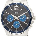 Casio Mens Analogue Quartz Watch With Stainless Steel Strap Mtp-1374D-2A, Silver/Black, Casual_63d8368730e33.jpeg