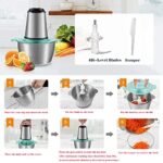 Electric Food Processor Meat Grinder, 300W Professional Chopper for Meat Vegetable, 2L Capacity Stainless Steel Bowl, with a Scraper Super Power for Quick Chopping and Mixing_63d8efc0aaed8.jpeg