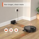 LeJoy LD20 laser mapping navigation robot vacuum cleaner, wet mopping, wi-fi connected app, powerful suction, for carpet cleaning (Glossy Black)_63d8e80737431.jpeg