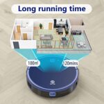 OKP K7 Robot Vacuum Cleaner, Strong Suction, 120Mins Runtime Robot Vacuums, 4 Cleaning Modes, Works with Alexa/APP/WiFi, Vacuum Cleaner Robot for Hard Wood Floors and Low Pile Carpets_63d8eacce455b.jpeg