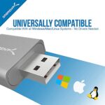 Sabrent Aluminum USB External Stereo Sound Adapter for Windows and Mac. Plug and play No drivers Needed. [Silver] (AU-EMAC)_63b16af4ca68e.jpeg