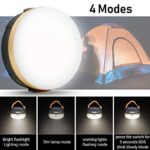 1800mAh 300LM Flashlight Portable LED Camping Lantern Rechargeable Light with Power Bank , Outdoor IPX4 Waterproof Tent Light, Survival Kits for Emergency, Hurricane, Storm, Power Outage_63df83cd13422.jpeg