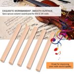 3/4 Violin Column, Simple Use Wooden Grain Exquisite Workmanship Violin Sound Column Practical Tool Accessories for Improving Violin Sound Quality_63e0bfbd71374.jpeg