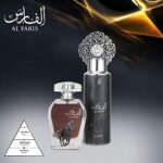 Arabiyat Al Faris Perfume Gift Set For Men, Eau De Parfum, 100 ml + Perfume Spray, 200 ml_63e277f5844a6.jpeg