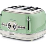 Ariete 156/04-Green Toaster Which Is Designed For Four Slices Vinatge-156/04-Green, Green_63de50d44b892.jpeg