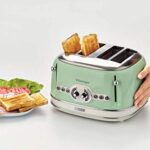 Ariete 156/04-Green Toaster Which Is Designed For Four Slices Vinatge-156/04-Green, Green_63de50d5a3dec.jpeg