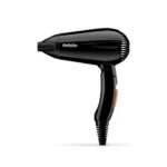 Babyliss Hair Dryer 2000W, Powerful Dc Motor With 2 Speed Setting, Concentrator Nozzle, Compact, Small, Foldable Handle For Travel, Black Color, 5344Sde_63e26a5d95059.jpeg