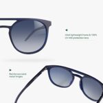 Baytion Retro Sunglasses for Men and Women, Ultra Lightweight PC Frame Sunglasses, Anti Eyestrain & UV400 Protection Eyeglare Blocking Sun Light Filter Eyewear for Driving & Traveling (dark blue)_63e0c90eb87d7.jpeg