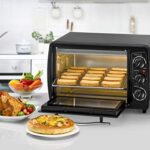 BLACK+DECKER 1380W 19L Toaster Oven, 90-230° Temp Setting Double Grill And Double Glass Door For Added Safety With Multiple Accessories, For Toasting Baking Broiling TRO19RDG-B5 2 Years Warranty_63de562244415.jpeg