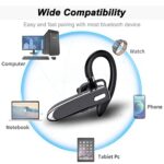 Bluetooth Earpiece for Cellphone, Bluetooth V5.1 Headset Wireless Headphone with Noise Canceling Microphone for Office Driving,Hands-Free Earphones Compatible with Android/iOS_63e26a0e26bce.jpeg