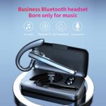 Bluetooth Headset,Wireless Version V5.0+EDR with CVC8.0,Dual-Mic Blue Tooth Earphones Noise Cancelling Ear Piece,Single Ear Bluetooth Earpiece Work for Business/Office/Driving_63e264dc5d65a.jpeg