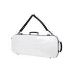 Crossrock Fiberglass Double Violin Case For Two 4/4 Full Size Violins, Backpack Style in White (CRF1000DVWT)_63e0c225af232.jpeg