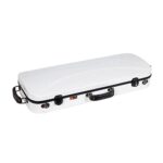 Crossrock Fiberglass Double Violin Case For Two 4/4 Full Size Violins, Backpack Style in White (CRF1000DVWT)_63e0c22960ed9.jpeg