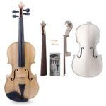 DIY Violin Kit Violin Parts & Accessories Make Your Own 4/4 Natural Acoustic Violin for Kids Beginnes Violin Christmas Gift_63e0c30fd9f0e.jpeg
