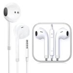 Generic 3.5mm Wired Earphone, Three Frequencies Balanced Clearer Hearing Experience, White, Universal earphone, Built-in Microphone, Built-in Controllers. Android, Iphone Compatible, …_63e265ea7dfb5.jpeg