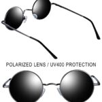 Joopin Round Polarized Sunglasses for Men Women, UV Protection Sun Glasses Small Circle Hippie John Lennon Shades Sunglasses_63e0caffe75ed.jpeg