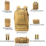 JXHV Military Tactical Backpack – Army Rucksack Assault Pack,Detachable Molle Bag,Outdoor Hiking Camping Trekking Hunting_63dcfa8184b92.jpeg