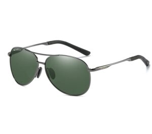 kissun aviator sunglasses for men women polarized driving uv 400 protection driving sun glasses polarized lens 100 uv blocking 63e0c9d4aafb7