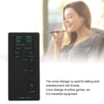 Mini Voice Changer, Adjustable Gaming Voice Changer Portable Voice Disguiser with 7 Voice Changes Live Broadcast Sound Card Handheld Sound Effects Device for Mobile Phone/Computer/Laptop/Tablet_63de9d02691e3.jpeg