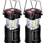 Pack of 2Pcs 2 in 1 COB+Red LED Tent Lamp Outdoor Camping Light Portable Lantern Working Lighting 4 Lighting Mode for Outdoor, Emergency, Hiking,Camping_63df833eb60bd.jpeg