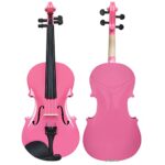 Pink Adult Child Violin, Beginner Student Kid Violin 4/4 Full Size for Beginners Premium Quality Violin for Students Beginners Adults 4/4_63e0b627770b4.jpeg