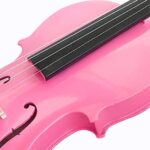 Pink Adult Child Violin, Beginner Student Kid Violin 4/4 Full Size for Beginners Premium Quality Violin for Students Beginners Adults 4/4_63e0b62cd6cf7.jpeg