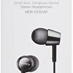Sony Mdr Ex155Ap Wired In Ear Headphones With Tangle Free Cable, 3.5mm Jack, Earphone With Mic For Phone Calls, Black, Mdrex155Ap/B, 17.3 X 4 X 4 cm_63e268cb20433.jpeg