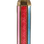 Souq DESIGNS Arabic Lantern Set ,Tea Light Lanterns Moroccan Style Home Décor for Table & Hanging Lantern, Vintage Decorative Metal Tabletop indoor & Outdoor Color Embossed Glass (Gold Pink Blue)_63df8158eb74d.jpeg