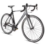 SPARTAN 700C Peloton Road Bicycle | Alloy Frame Road Bike | Light weight Cycle | Fitness Road Bicycles | Size – Small (52Cm), Medium(54CM) Shadow Black & Lava Red_63e26fbf9b316.jpeg
