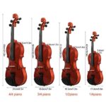 UMIWE Solid Wood Violin 4/4 for Beginner Student with Storage Bag, Hard Shell, Maple, Rosin, Bow, Violin Kit_63e0ba701b6f4.jpeg
