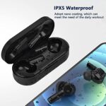 Wireless Earphones Bluetooth 5 Earbuds In Ear Stereo Sound Headphones Touch Control Headset with Mic for Hands-Free Call IPX5 Waterproof Premium Secure Fit for Sport Workouts and Running, Black_63e26d923fd33.jpeg