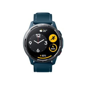 xiaomi smart watch s1 active ocean blue 1 43 inch touch screen amoled display bluetooth phone call nfc support with free redmi buds 3 lite bhr5467gl xiaomi watch s1 63e0c9cbc5047